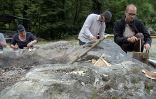 Wildnispädagogik - Feuer entfachen