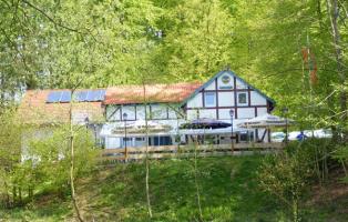 unser Haus im Sommer