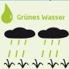 Grünes Wasser = natürlich vorkommendes Boden- und Regenwasser