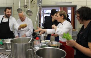 Vegetarisch-veganer Kochkurs im Naturfreundehaus Teutoburg mit Schulungsköchin Marketa Schellenberg vom Vegetarierbund