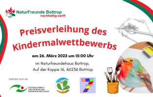 Preisverleihung Kindermalwettbewerb Bottrop